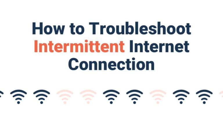 How To Troubleshoot Internet Connection Issues