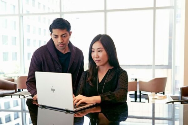 people using a personal computer