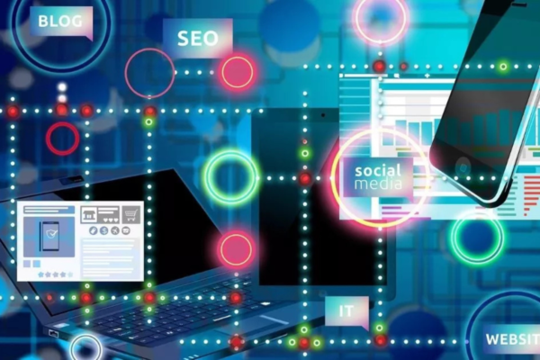 screen with different ways of using the internet